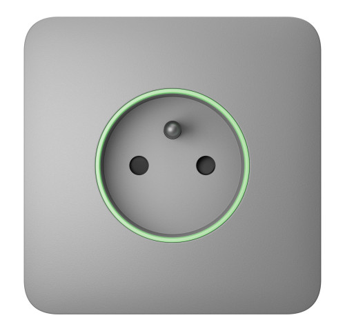 SoloCover (type E), přední panel pro Outlet, fog SoloCover (type E), přední panel pro Outlet, fog