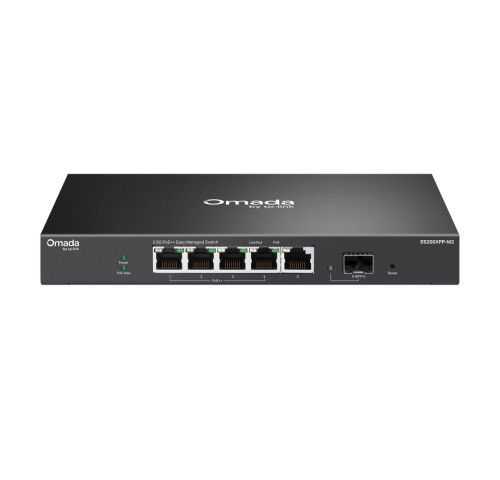 Switch TP-Link ES206XPP-M2 5x 2,5GLan s PoE++, 1x 10G SFP+, 120W, Omáda SDN