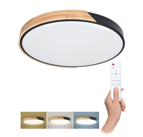 Solight LED osvětlení s dálkový ovladačem Polia, 46W, 3220lm, 40cm, změna chromatičnosti, stmívatelné Solight LED osvětlení s dálkový ovladačem Polia, 46W, 3220lm, 40cm, změna chromatičnosti, stmívatelné