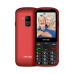 Telefon CPA Halo 28 Senior červený s nabíjecím stojánkem