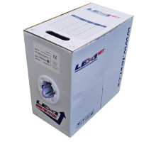 LEXI-Net instalační kabel Cat 5e FTP LSOH (Dca) 305m box fialový