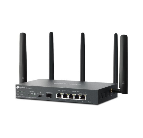 Router TP-Link ER706W-4G VPN WiFi 6, LTE/4G, 1x GWAN + 4x GWAN/LAN + 1x GWAN/LAN SFP, USB, Omáda SDN Router TP-Link ER706W-4G VPN WiFi 6, LTE/4G, 1x GWAN + 4x GWAN/LAN + 1x GWAN/LAN SFP, USB, Omáda SDN