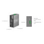 Switch TP-Link IES206GPP průmyslový, 2x SFP combo, 8x GLan s Poe+, 180W, DIN, Omáda SDN, poškozený obal