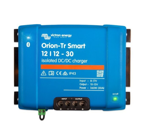 Victron Energy DC-DC nabíječka - ROZBALENÉ, Orion-Tr Smart 12/12-30A (360W) izolovaná Victron Energy DC-DC nabíječka - ROZBALENÉ, Orion-Tr Smart 12/12-30A (360W) izolovaná