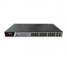 DS-3E2528P 24x POE | 24x 1 Gb | 4x 1 Gb SFP port | páteřní switch | Plný management…