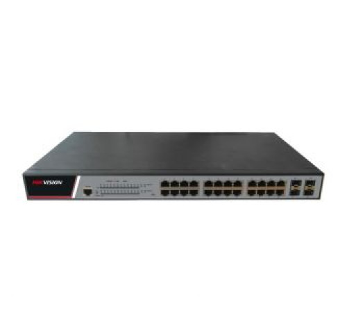 DS-3E2528P 24x POE | 24x 1 Gb | 4x 1 Gb SFP port | páteřní switch | Plný management…