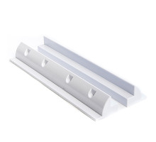 Držáky plastové 55 cm pro uchycení solárních panelů - bílé (2ks sada)