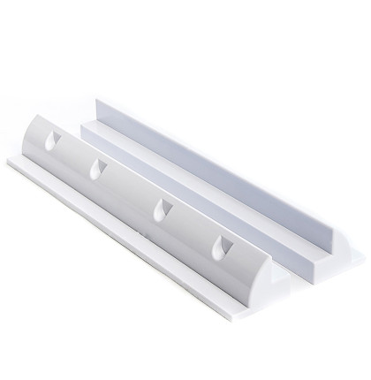 Držáky plastové 55 cm pro uchycení solárních panelů - bílé (2ks sada)