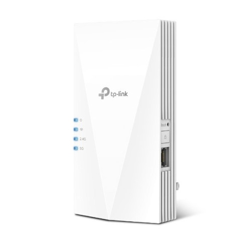 WiFi extender TP-Link RE700X WiFi 6 AP/Extender/Repeater, AX3000 574/2402Mbps, 1x GLAN, OneMesh WiFi extender TP-Link RE700X WiFi 6 AP/Extender/Repeater, AX3000 574/2402Mbps, 1x GLAN, OneMesh