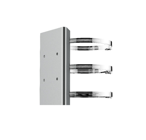 DS-1673ZJ-P Držák na sloup pro kamery Hikvision, materiál: ocel, barva: šedá, pro…