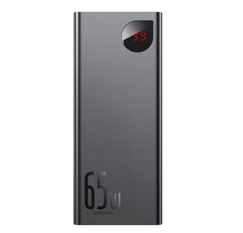Powerbanka Baseus Adaman 20000mAh, 65W černá Powerbanka Baseus Adaman 20000mAh, 65W černá