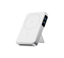 Bezdrátová powerbanka Anker MagGo 2 Pro 10000mAh, 25W stříbrná Bezdrátová powerbanka Anker MagGo 2 Pro 10000mAh, 25W stříbrná