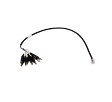 TCA015 Redukční kabel  RJ45 / 8x krokosvorka