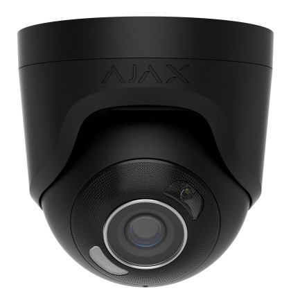 TurretCam HL, 5 Mp, 4 mm, hybridní osvětlení 50m, AI Analytics, microSD, H.265, WDR, HDR, IP65, PoE/PoE+, 12VDC, černá