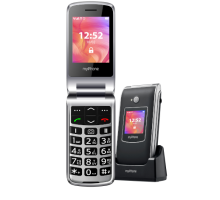 Telefon myPhone Rumba 2 černý s nabíjecím stojánkem