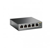 Switch TP-Link TL-SG1005P 5x GLAN, 4xPOE, 56W, kov