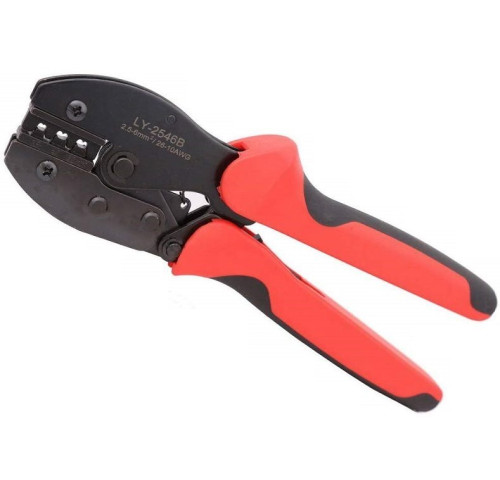 Krimpovací klešte LS-2546B lisovací pro solární konektory MC3 a MC4 - 2,5/4/6 mm2 Krimpovací klešte LS-2546B lisovací pro solární konektory MC3 a MC4 - 2,5/4/6 mm2