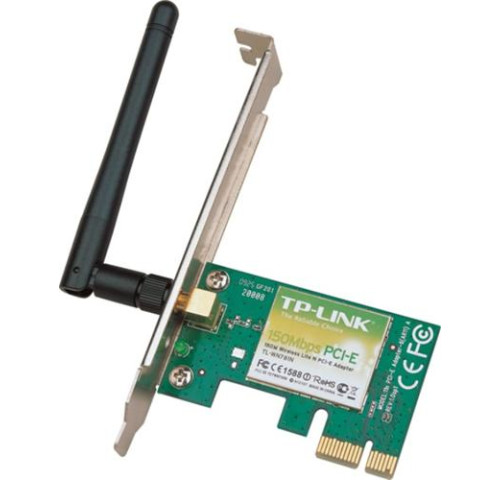 Síťová karta TP-Link TL-WN781ND Wireless N PCI-E 2,4 GHz 150Mbps