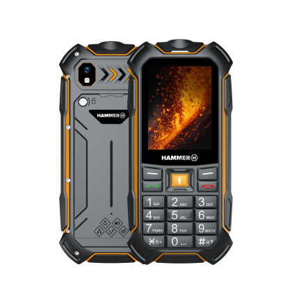 Telefon myPhone Hammer Boost 2 LTE oranžový