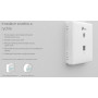 WiFi router TP-Link EAP115-Wall AP, 1x LAN, 2,4GHz 300Mbps. Omáda SDN WiFi router TP-Link EAP115-Wall AP, 1x LAN, 2,4GHz 300Mbps. Omáda SDN