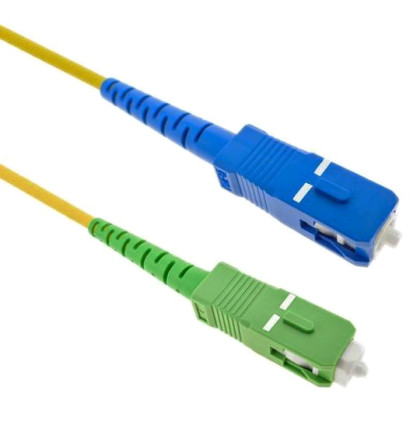 Lexi Net Patch cable  09/125, SC(APC)-SC(PC), 1m simplex (3mm)