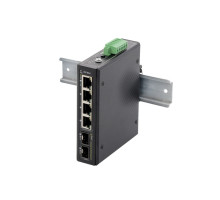 ISFE64 6 portový switch – 4x RJ-45 2.5Gbps PoE+ IEEE 802.3af/at, 2x SFP 10Gbps,… ISFE64 6 portový switch – 4x RJ-45 2.5Gbps PoE+ IEEE 802.3af/at, 2x SFP 10Gbps,…