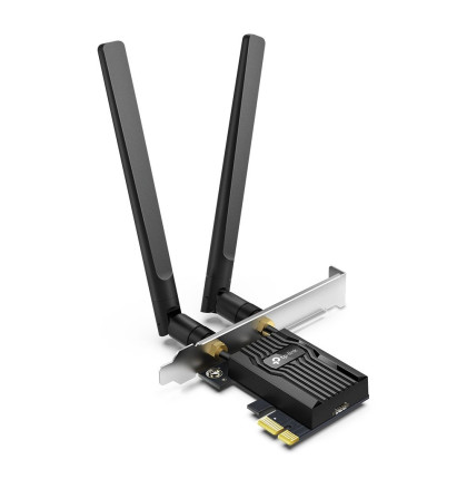 Síťová karta TP-Link Archer TX55E WiFi 6, Bluetooth 5.2, 574Mbps 2,4GHz/ 2402Mbps 5GHz, PCI-e