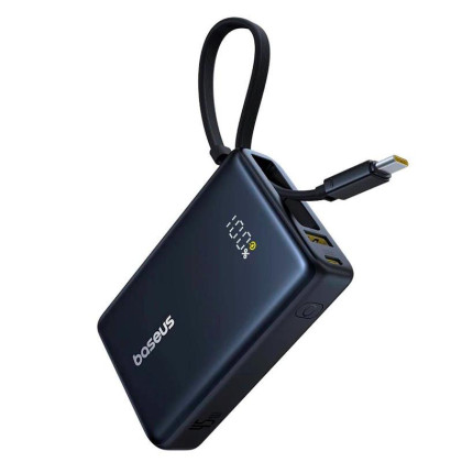 Powerbanka Baseus PicoGo 10000mAh, 45W, s kabelem USB-C černá