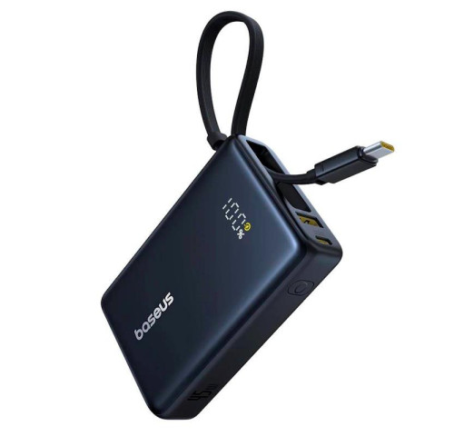 Powerbanka Baseus PicoGo 10000mAh, 45W, s kabelem USB-C černá