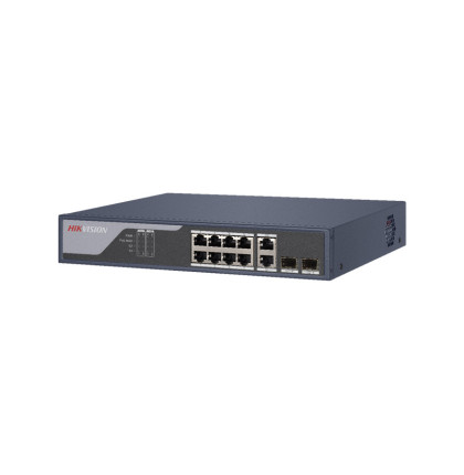 DS-3E1310P-SI 8x POE | 8x 100 Mb | 2x 1 Gb Combo port | výkon 125 W | SMART management |…