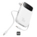 Powerbanka Baseus Qpow2 20000mAh, 30W, s kabelem USB-C bílá