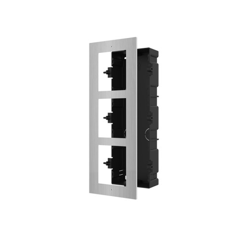 DS-KD-ACF3/S Video Intercom 2. generace, krycí nerezový rámeček a box pro zapuštěnou…