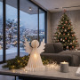 Solight anděl s LED osvětlením a časovačem, 37cm, 3xAA Solight anděl s LED osvětlením a časovačem, 37cm, 3xAA