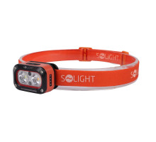 Solight LED čelová nabíjecí svítilna, 250lm, teplé+studené světlo, Li-Ion Solight LED čelová nabíjecí svítilna, 250lm, teplé+studené světlo, Li-Ion