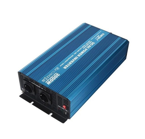 Měnič napětí Carspa P3000U-24 / POUŽITÉ, 24V/230V+USB 3000W, čistá sinusovka