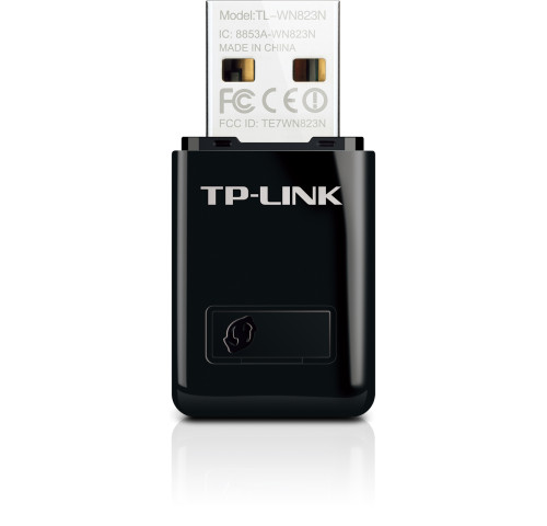 USB klient TP-Link TL-WN823N Wireless USB mini adapter 300 Mbps, poškozený obal