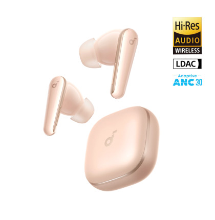 Bluetooth sluchátka Anker soundcore Liberty 5 růžová