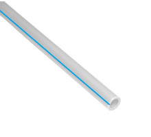 SPUR mikrotrubička HDPE 7/4mm TPL silnostěnná, transparentní + modrý pruh