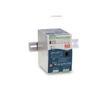 SDR-240-48 Průmyslový zdroj 230V/48VDC 240W, až 55VDC (PoE+), účinnost 94%, –25 až…