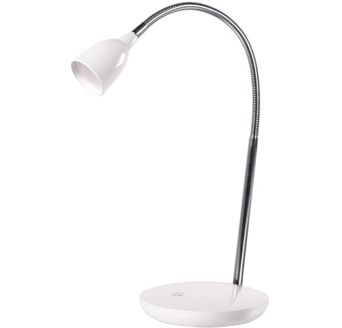 Solight LED stolní lampička, 2.5W, 3000K, podstavec, bílá barva