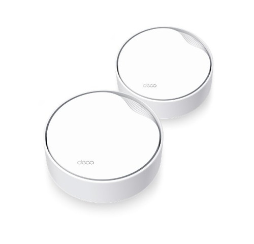 WiFi router TP-Link Deco X50-PoE(3-pack) WiFi 6, 1x 2,5GLAN, 1x GLan s PoE, 2,4/ 5GHz AX3000
