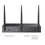 Router TP-Link DR3650V VPN WiFi 6, 1x GWAN + 4x GLAN, 1x DSL, 2x FXS, USB,  Omáda SDN