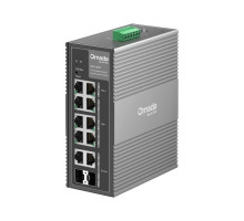 Switch TP-Link IES210GPP průmyslový, 2x SFP combo, 8x GLan s Poe+, 240W, DIN, Omáda SDN