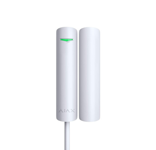 DoorProtect Plus Fibra, drát. mag. detektor, senzor otřesu a náklonu, bílý DoorProtect Plus Fibra, drát. mag. detektor, senzor otřesu a náklonu, bílý