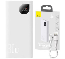 Powerbanka Baseus Adaman2 10000mAh, 30W bílá