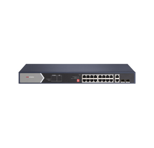 DS-3E0520HP-E 20 portový switch - 4x HiPoE 90W 1Gbps + 12x PoE 30W 1Gbps + 2x uplink RJ…