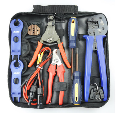 Sada nářadí Toolkit-02 pro krimpování solárních konektorů MC3, MC4