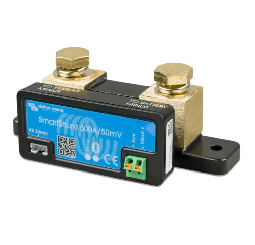 Sledovač stavu baterie SmartShunt 500A Victron Energy s Bluetooth