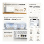 WiFi router TP-Link Mercusys Halo H27BE(3-pack) WiFi 7, BE3600, 1x 2.5GLAN, 2x GLAN, 2,4/5 GHz