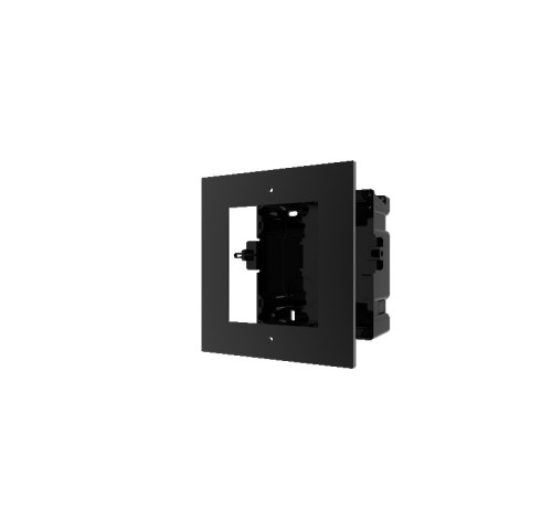 DS-KD-ACF1/Black Video Intercom 2. generace, krycí nerezový rámeček a box pro zapuštěnou…